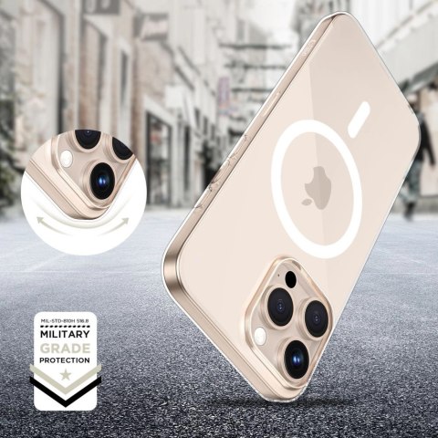 Etui Tech-Protect FlexAir MagSafe na iPhone 16 Pro - przezroczyste