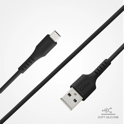 Kabel SBS LTHL200 USB-A - Micro-USB 1m - czarny Kabel SBS LTHL200 USB-A - Micro-USB 1m - czarny