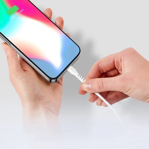 Kabel SBS TECABLETCC10W USB-C - USB-C Power Delivery 25W 1 m - biały Kabel SBS TECABLETCC10W USB-C - USB-C Power Delivery 25W 1 m - biały