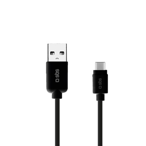 Kabel SBS TECABLETYC1KPOS USB-A - USB-C 1m - czarny
