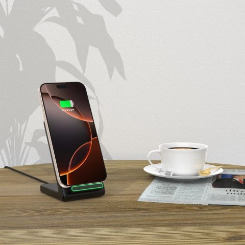 Ładowarka bezprzewodowa Tech-Protect QI15W-A40 - czarna