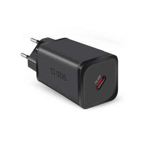 Ładowarka sieciowa SBS TETRGAN1C65W 65W GaN z Power Delivery - czarna Ładowarka sieciowa SBS TETRGAN1C65W 65W GaN z Power Delivery - czarna