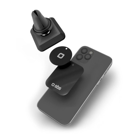 Magnetyczny uchwyt na smartfona SBS TESUPMAGLCLIP - czarny Magnetyczny uchwyt na smartfona SBS TESUPMAGLCLIP - czarny