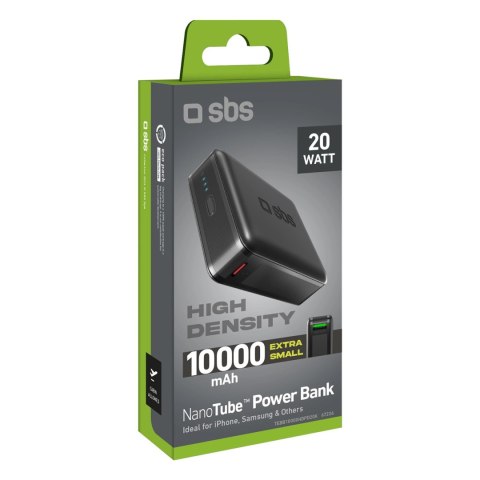 Powerbank SBS TEBB10000HDPD20K 10000 mAh z Power Delivery - czarny Powerbank SBS TEBB10000HDPD20K 10000 mAh z Power Delivery - czarny