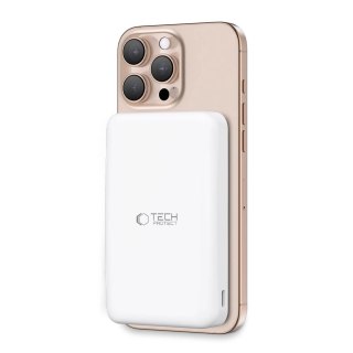 Powerbank Tech-Protect PB24 LifeMag QI2 MagSafe 10000 mAh - biały