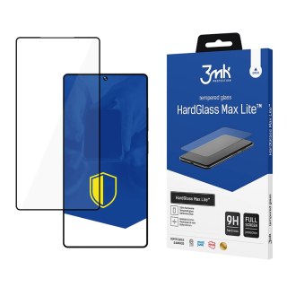 Szkło hartowane 3mk HardGlass Max Lite Black na Samsung Galaxy S25 Ultra