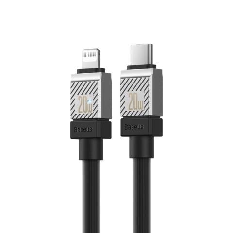 Baseus kabel CoolPlay USB-C - Lightning 1m 20W czarny Baseus kabel CoolPlay USB-C - Lightning 1m 20W czarny