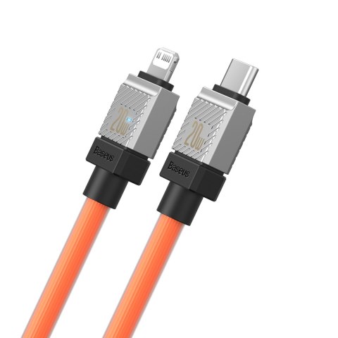 Baseus kabel CoolPlay USB-C - Lightning 1m 20W pomarańczowy Baseus kabel CoolPlay USB-C - Lightning 1m 20W pomarańczowy
