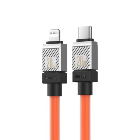 Baseus kabel CoolPlay USB-C - Lightning 1m 20W pomarańczowy Baseus kabel CoolPlay USB-C - Lightning 1m 20W pomarańczowy