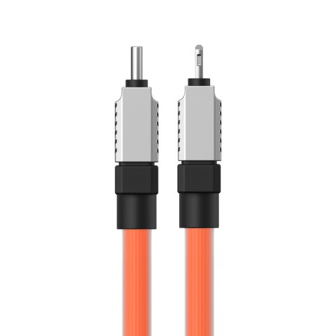 Baseus kabel CoolPlay USB-C - Lightning 1m 20W pomarańczowy Baseus kabel CoolPlay USB-C - Lightning 1m 20W pomarańczowy