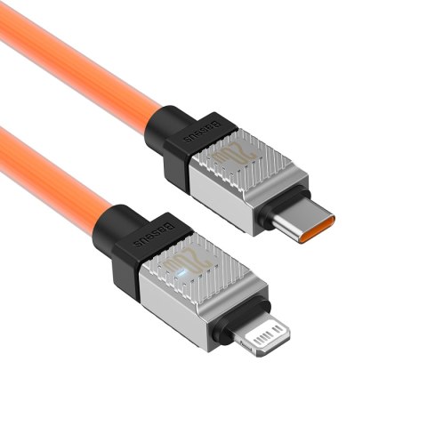 Baseus kabel CoolPlay USB-C - Lightning 1m 20W pomarańczowy Baseus kabel CoolPlay USB-C - Lightning 1m 20W pomarańczowy