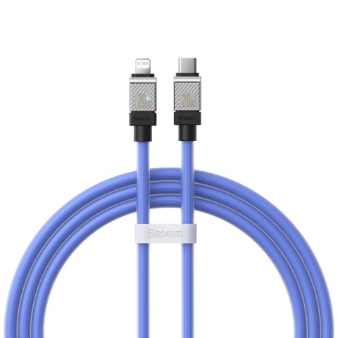 Baseus kabel CoolPlay USB-C - Lightning 2m 20W niebieski Baseus kabel CoolPlay USB-C - Lightning 2m 20W niebieski