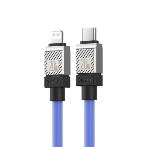 Baseus kabel CoolPlay USB-C - Lightning 2m 20W niebieski Baseus kabel CoolPlay USB-C - Lightning 2m 20W niebieski