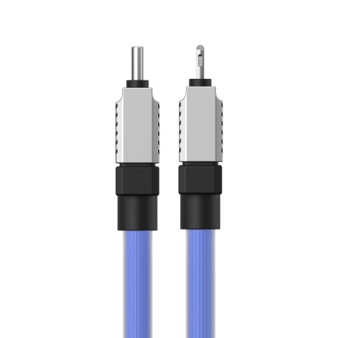 Baseus kabel CoolPlay USB-C - Lightning 2m 20W niebieski Baseus kabel CoolPlay USB-C - Lightning 2m 20W niebieski