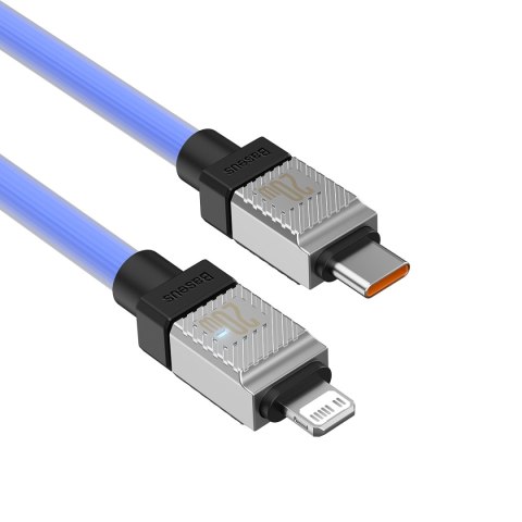 Baseus kabel CoolPlay USB-C - Lightning 2m 20W niebieski Baseus kabel CoolPlay USB-C - Lightning 2m 20W niebieski