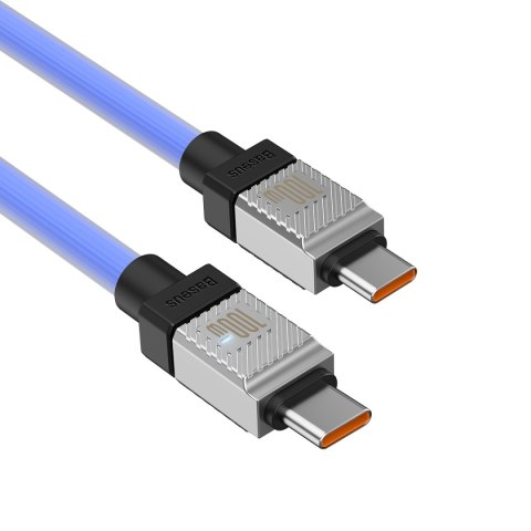 Baseus kabel CoolPlay USB-C - USB-C 1m 100W niebieski Baseus kabel CoolPlay USB-C - USB-C 1m 100W niebieski