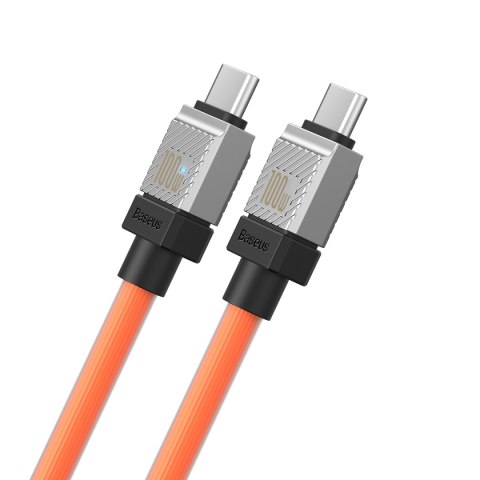 Baseus kabel CoolPlay USB-C - USB-C 2m 100W pomarańczowy Baseus kabel CoolPlay USB-C - USB-C 2m 100W pomarańczowy