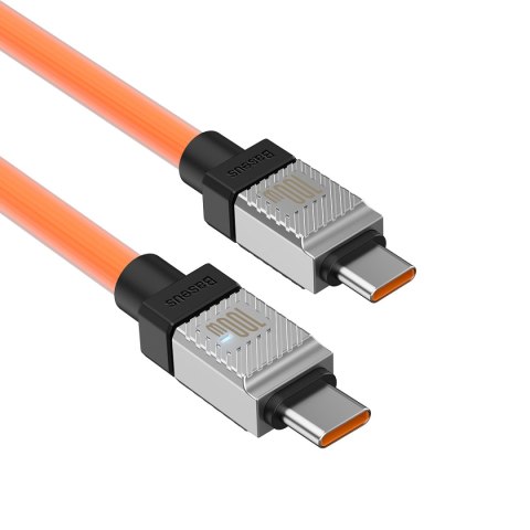 Baseus kabel CoolPlay USB-C - USB-C 2m 100W pomarańczowy Baseus kabel CoolPlay USB-C - USB-C 2m 100W pomarańczowy