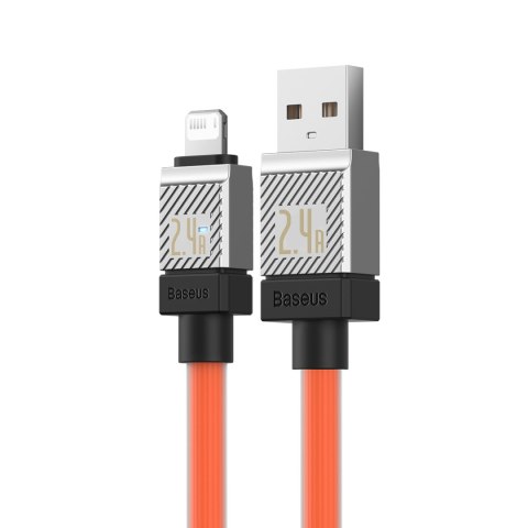 Baseus kabel CoolPlay USB - Lightning 2m 2,4A pomarańczowy Baseus kabel CoolPlay USB - Lightning 2m 2,4A pomarańczowy