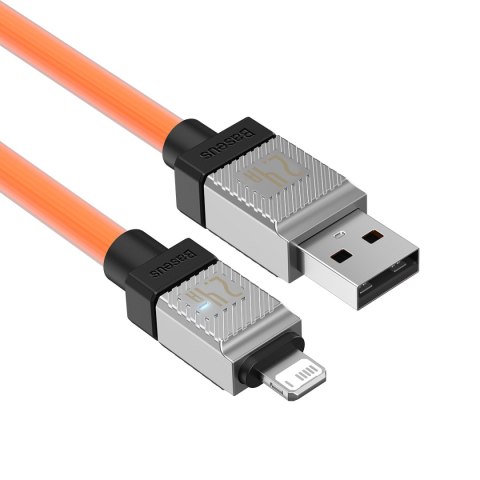 Baseus kabel CoolPlay USB - Lightning 2m 2,4A pomarańczowy Baseus kabel CoolPlay USB - Lightning 2m 2,4A pomarańczowy