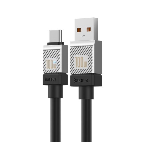 Baseus kabel CoolPlay USB - USB-C 1m 100W czarny Baseus kabel CoolPlay USB - USB-C 1m 100W czarny