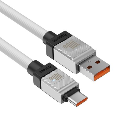Baseus kabel CoolPlay USB - USB-C 2m 100W biały Baseus kabel CoolPlay USB - USB-C 2m 100W biały