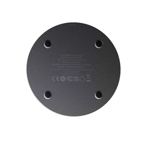 Baseus ładowarka indukcyjna Simple 2 15W czarna Baseus ładowarka indukcyjna Simple 2 15W czarna