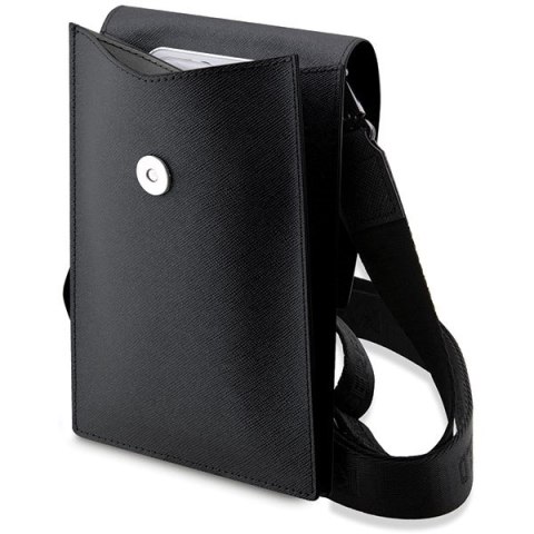 Karl Lagerfeld torebka na telefon KLWBSAKCPMK czarna hardcase Phone Pounch Universal Saffiano K&C NFT Karl Lagerfeld torebka na telefon KLWBSAKCPMK czarna hardcase Phone Pounch Universal Saffiano K&C NFT