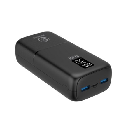 Rebeltec power bank P30 LCDPD 22,5W 30000mAh 30W czarny Rebeltec power bank P30 LCDPD 22,5W 30000mAh 30W czarny