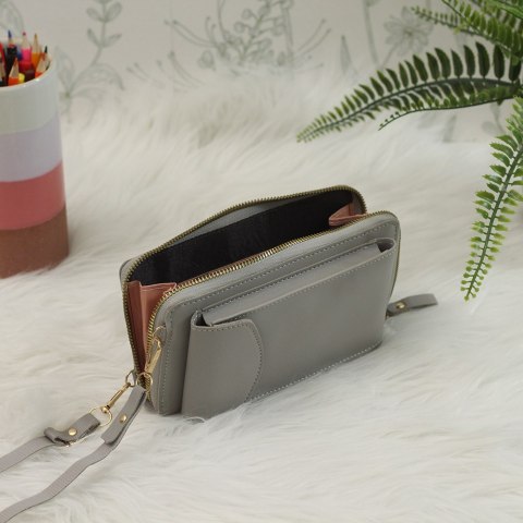 Torebka na telefon szara Torebka na telefon szara