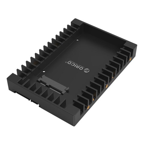 Adapter na dysk Orico 1125SS przejściówka 2,5" na 3,5" - czarny Adapter na dysk Orico 1125SS przejściówka 2,5" na 3,5" - czarny