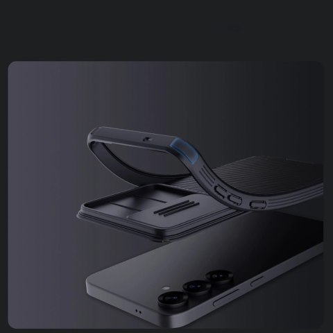 Etui Nillkin CamShield Pro na Samsung Galaxy S25 z osłoną na aparat - czarne Etui Nillkin CamShield Pro na Samsung Galaxy S25 z osłoną na aparat - czarne