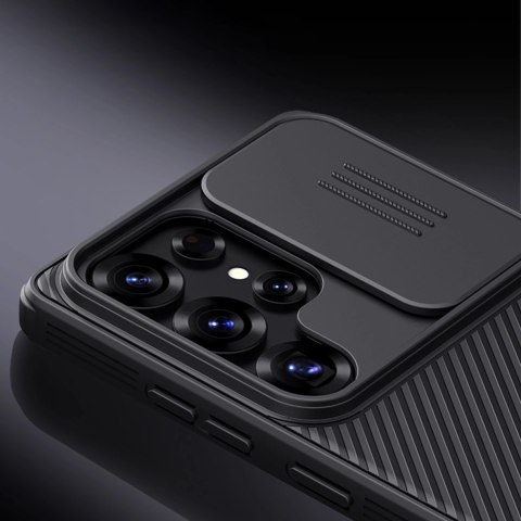Etui Nillkin CamShield Pro na Samsung S25 Ultra z osłoną na aparat - czarne Etui Nillkin CamShield Pro na Samsung S25 Ultra z osłoną na aparat - czarne