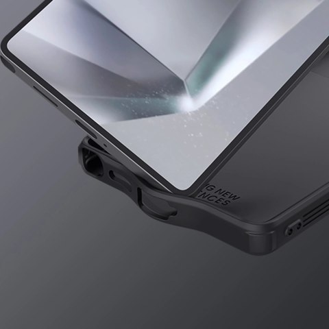 Etui Nillkin CamShield Pro na Samsung S25 Ultra z osłoną na aparat - czarne Etui Nillkin CamShield Pro na Samsung S25 Ultra z osłoną na aparat - czarne