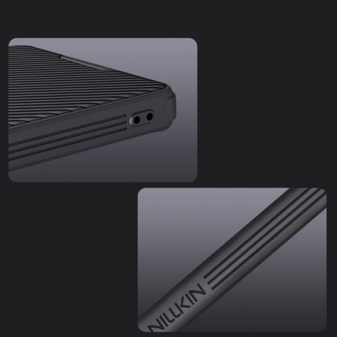 Etui Nillkin CamShield Pro na Samsung S25 Ultra z osłoną na aparat - czarne Etui Nillkin CamShield Pro na Samsung S25 Ultra z osłoną na aparat - czarne