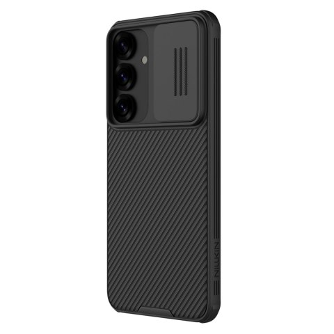Etui Nillkin CamShield Pro na Samsung S25+ z osłoną na aparat - czarne Etui Nillkin CamShield Pro na Samsung S25+ z osłoną na aparat - czarne