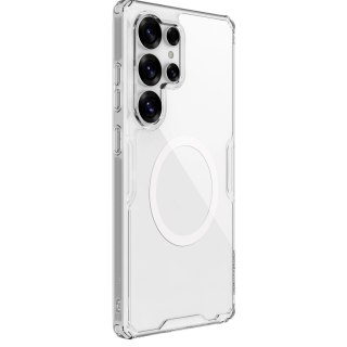 Etui Nillkin Nature TPU Pro Magnetic Case z MagSafe na Samsung Galaxy S25 Ultra - białe
