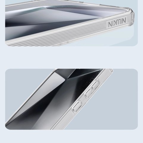 Etui Nillkin Nature TPU Pro Magnetic Case z MagSafe na Samsung S25 - białe Etui Nillkin Nature TPU Pro Magnetic Case z MagSafe na Samsung S25 - białe