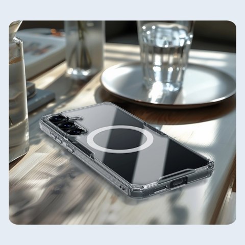 Etui Nillkin Nature TPU Pro Magnetic Case z MagSafe na Samsung S25 - białe Etui Nillkin Nature TPU Pro Magnetic Case z MagSafe na Samsung S25 - białe