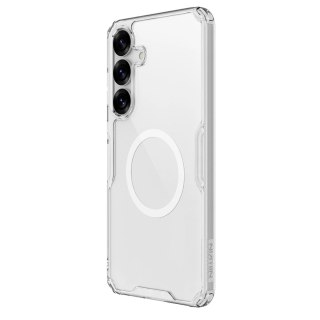 Etui Nillkin Nature TPU Pro Magnetic Case z MagSafe na Samsung S25+ - białe