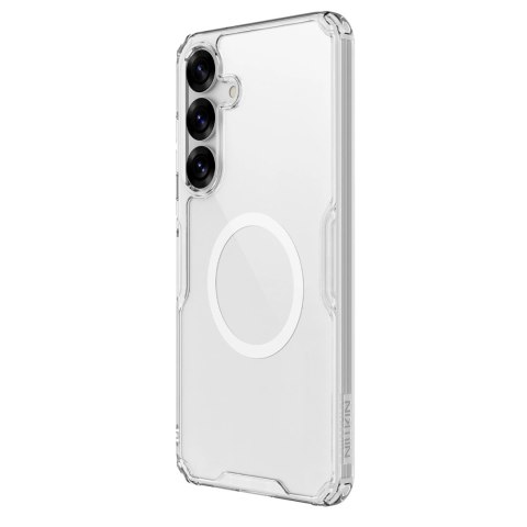 Etui Nillkin Nature TPU Pro Magnetic Case z MagSafe na Samsung S25+ - białe Etui Nillkin Nature TPU Pro Magnetic Case z MagSafe na Samsung S25+ - białe