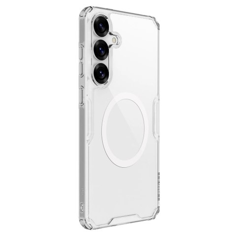 Etui Nillkin Nature TPU Pro Magnetic Case z MagSafe na Samsung S25+ - białe Etui Nillkin Nature TPU Pro Magnetic Case z MagSafe na Samsung S25+ - białe