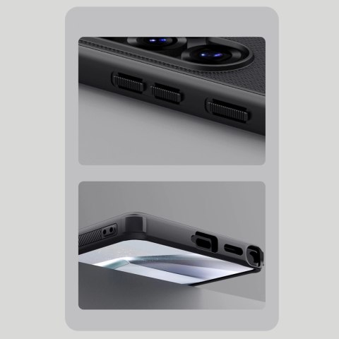Etui Nillkin Super Frosted Shield Pro Magnetic Case na Samsung S25 Ultra z MagSafe - czarne Etui Nillkin Super Frosted Shield Pro Magnetic Case na Samsung S25 Ultra z MagSafe - czarne