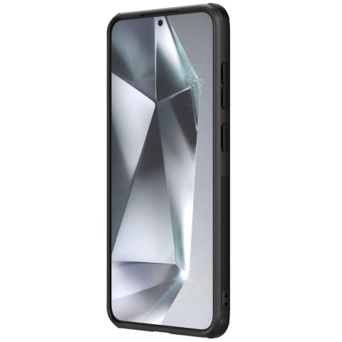 Etui Nillkin Super Frosted Shield Pro Magnetic Case na Samsung S25 z MagSafe - czarne Etui Nillkin Super Frosted Shield Pro Magnetic Case na Samsung S25 z MagSafe - czarne