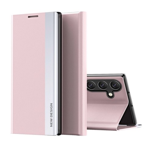 Etui Sleep Case Pro pokrowiec z klapką i podstawką na Samsung Galaxy A36 - różowe Etui Sleep Case Pro pokrowiec z klapką i podstawką na Samsung Galaxy A36 - różowe