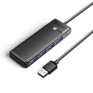 Hub USB-A Orico PAPW4A-C3 stacja dokująca 4x USB-A 3.0 - czarny