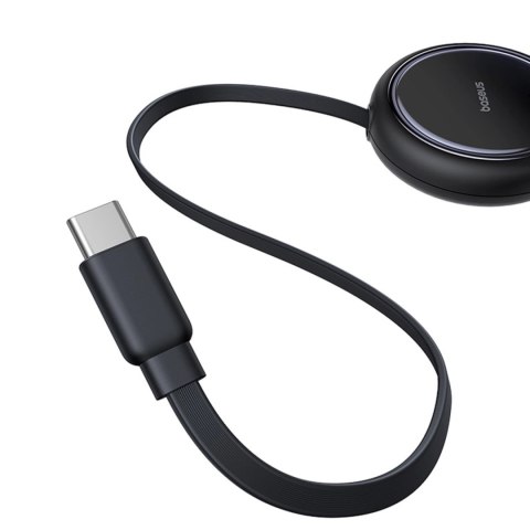 Kabel zwijany Baseus Bright Mirror Series USB-C - 2 x USB-C 100W 1m - czarny