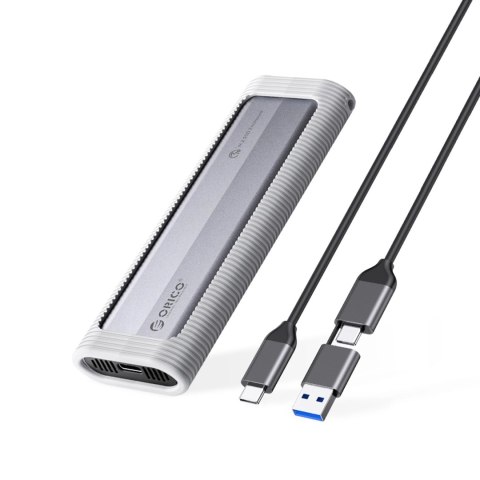 Kieszeń dyskowa Orico AXM2-G2 M.2 NVME USB-C 10Gb/s - szara Kieszeń dyskowa Orico AXM2-G2 M.2 NVME USB-C 10Gb/s - szara