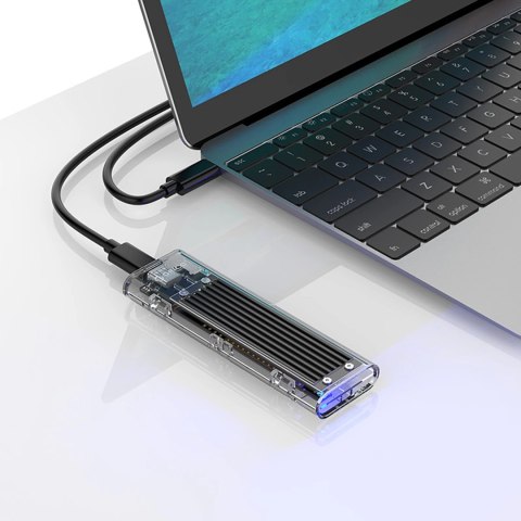 Kieszeń dyskowa Orico TCM2-C3 M.2 NVME na USB-C 10Gb/s - czarna Kieszeń dyskowa Orico TCM2-C3 M.2 NVME na USB-C 10Gb/s - czarna