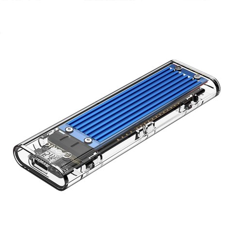 Kieszeń dyskowa Orico TCM2-C3 M.2 NVME na USB-C 10Gb/s - niebieska Kieszeń dyskowa Orico TCM2-C3 M.2 NVME na USB-C 10Gb/s - niebieska